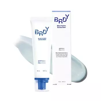 Официальный Blue Hydro Sunscreen Fresh Sunscreen Moisture Cream B.READY SPF50+ PA++++ для мужчин