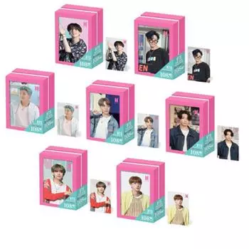 Официальный пазл BTS «ДИНАМИТ» Коробка в рамке с официальной фотокарточкой J-HOPE