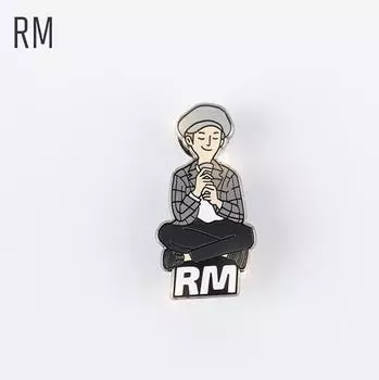 Официальный подростковый значок BTS WORLD RM
