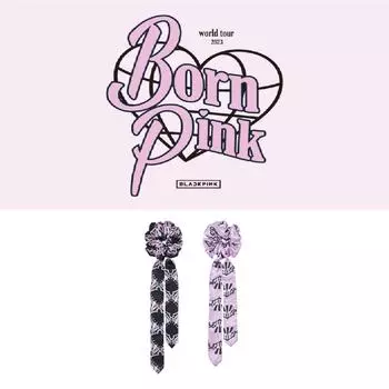 Резинка для волос BLACKPINK BACKSTAGE BLACK