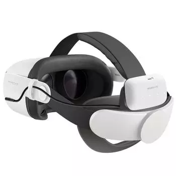Оголовье BOBOVR M1 PLUS совместимо с ремешком META Quest 2 VR Elite для улучшенной поддержки. Комплект обновления PLUS B100U для оголовья M1-3. Аккумулятор 10000 мАч.