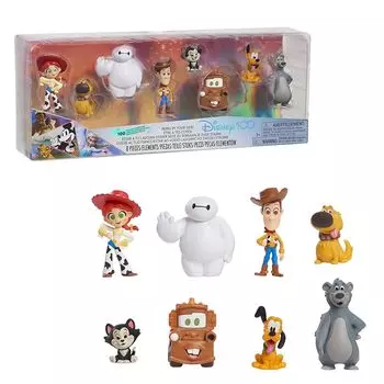 Ограниченный выпуск 8 фигурок Disney «100 лет жизни рядом с тобой». Целевой возраст: 3 года и старше Просто играй