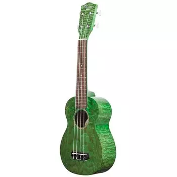 Ohana Гавайские гитары Ohanaukulele сопраниссимо маленькая гавайская гитара зеленая O Nina GR