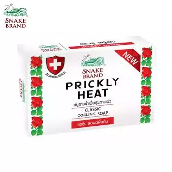 Охлаждающее мыло Snake Prickly Heat Classic 100 г 1 шт/3 шт - Тайский 100 g красный
