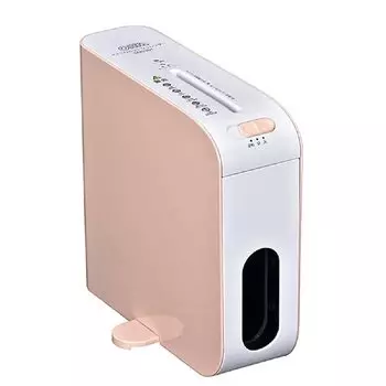 Ohm Denki Tabletop Slim Shredder (Pale Orange) SHR-RM602T-PO