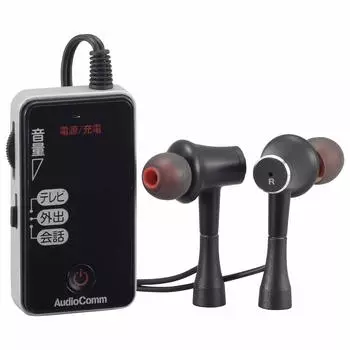 Ohm Electric AudioComm Звуковой коллектор перезаряжаемый черный OHM MHA-003Z 03-0376 чёрный