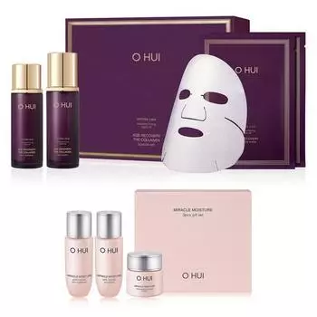 Ohui Age Recovery The Collagen Basic Cosmetics 2 вида + Miracle Moisture 3 вида набор