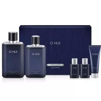 Ohui For Men Hydra Skin 150 мл + 25 мл + лосьон 110 мл + 25 мл + очищающая пенка 40 мл, 1 комплект