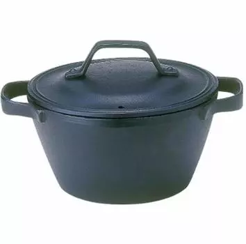 Oigen Seieido Nanbu Tetsu Cooktop Round Deep Small CT-5