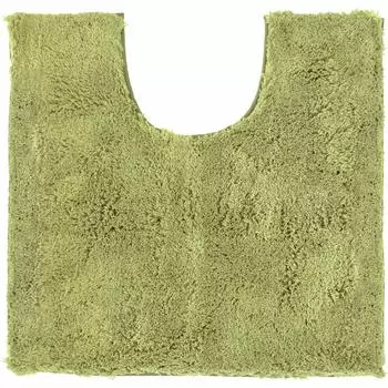 OKA Good Dryness D Nature Toilet Mat Regular Size 65cm x Green Water Absorbing Quick Drying Antibacterial Odor Resistant Toilet (Approx. 65cm)
