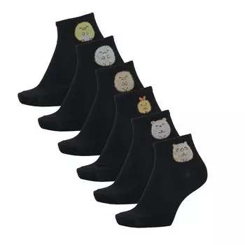 Okamoto 441415 Sumikko Gurashi 3 Character One Point School Socks Socks, Пары,