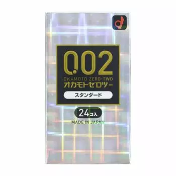 OKAMOTO Презервативы Okamoto Okamoto Zero Two Standard 24 шт. 0,02