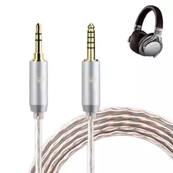 okcsc JBX Наушники Кабель Recable для Совместимость с OFC Длина MDR-H800 Наушники/Гарнитуры SONY/Audio-Technica MDR-1A, 1000XM23, ATH-MSR7,