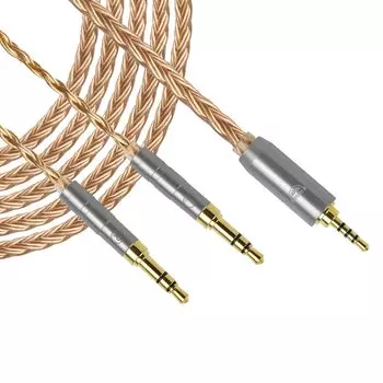 okcsc ZT16 Headphone Cable Replacement Cable for 16 Cores Pure Copper Balanced Plug x2 Earphones/Headphones 2.5mm (4 Pole) 3.5mm (3 Pole)