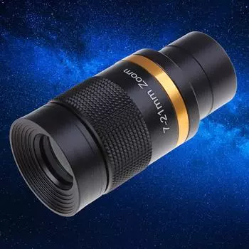Окуляр телескопа Zoom 7-21 мм 1,25 Объектив с непрерывным увеличением Астрономические телескопы Аксессуары для астрономических телескопов с зумом