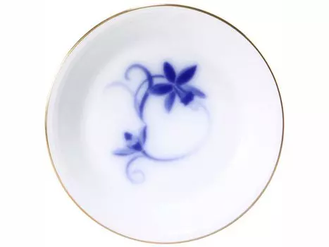 Okura Toen store Blue Cattleya 11cm small plate Direct only 15GS/A603