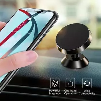 OLAF Авто Автомобильная присоска Vent Магнитный держатель для мобильного телефона GPS Подставка Кронштейн золотистый