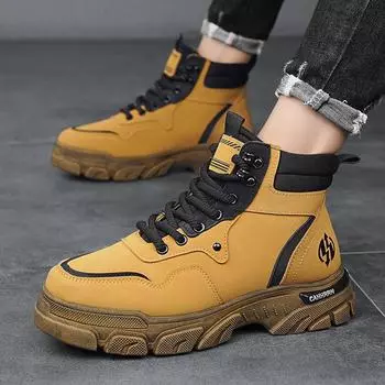 Old Martin boots men s outdoor tooling shoes men s high-top locomotive men s boots autumn and winter casual trendy shoes 2024 new 39
