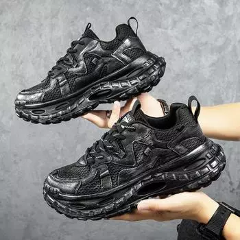 Old retro big head American dad shoes autumn new casual thick-soled wear-resistant sports shoes versatile trendy shoes spot 39