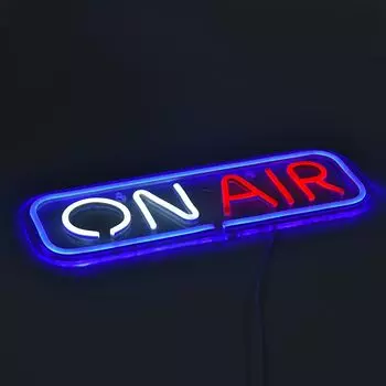ON AIR Неоновая вывеска Акриловый светодиодный ночник с питанием от USB, регулируемая яркость, выключатель 5 В, настенные подвесные лампы для бара, паба, вечеринки, домашнего декора