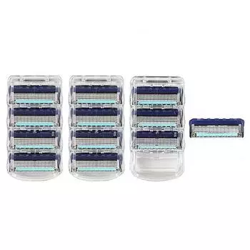 В наличии совместимая с Gillette бритва премиум-класса с 5-слойным лезвием Fusion Proglide, корейское бритвенное лезвие