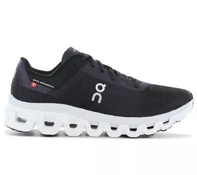 On Running Cloudflow 4 - Женские кроссовки Cloud Running Shoes Black-White 3WD30110299 ORIGINAL EU 37.5 US 6.5 чёрный