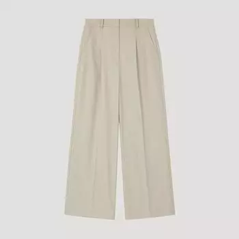 Она S Miss Daily One Tuck Прямые брюки SwwSlo42010 фунтов light beige/44