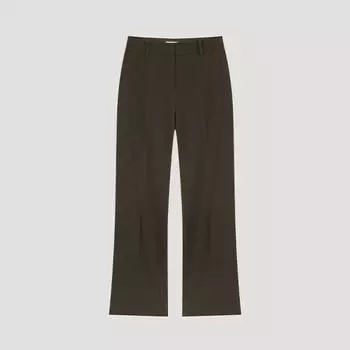 Она S Miss Minimal Boot Cut брюки SwwSlo42080 Dk dark khaki/44
