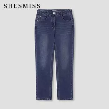 Она S Miss Straight Denim брюки SSmSln42010 Bl Blue/55
