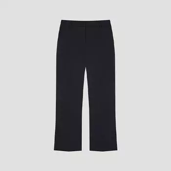 Она S пропустите сплошные прямые брюки SwSSlo21030 Dn DARK NAVY/55