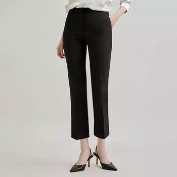 Она скучает по отполированным базовым брюкам SwwSln41090 creamy/44