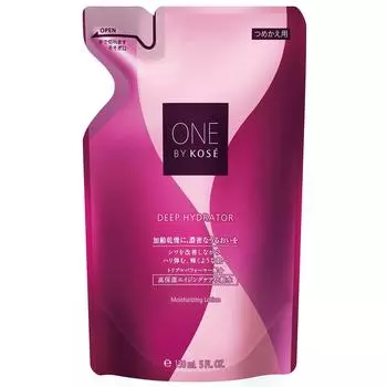 ONE BY KOSE Deep Hydrator 150 мл лосьон с высоким уровнем увлажнения, против старения, против морщин, отбеливание [квази-лекарство] (Пополнение) вино красного