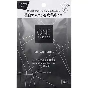 One By Kose Melano Shot W Mask 1 лист 21 мл Kose