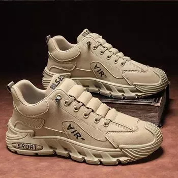 One-pedal men s shoes spring breathable casual shoes trend simple men s sports shoes non-slip soft sole work insurance shoes 39