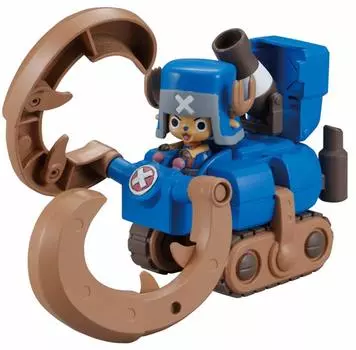 One Piece Chopper Robo Super 3 Horn Dozer Пластик Модель №. Цветовая кодировка