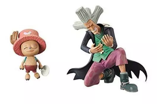 One Piece ДРАМАТИЧЕСКАЯ ВИТРИНА 8-й сезон, том 1 (Измельчитель типа А) + т.2 (Доктор. Хирулюк) 2 типа набора