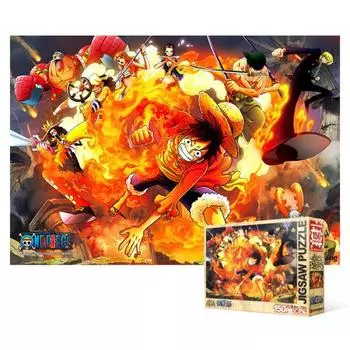 One Piece - Fighting Spirit [Бои] - пазл из 150 деталей, популярная корейская головоломка