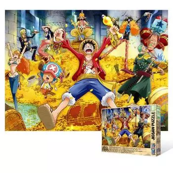 One Piece - Finding Treasure - пазл из 1000 деталей, популярная корейская головоломка