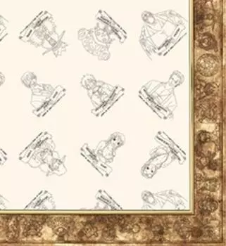 One Piece Jigsaw Dedicated Frame Ultimate Frame 2 for 950 Pieces (Bronze) Panel No.9-T