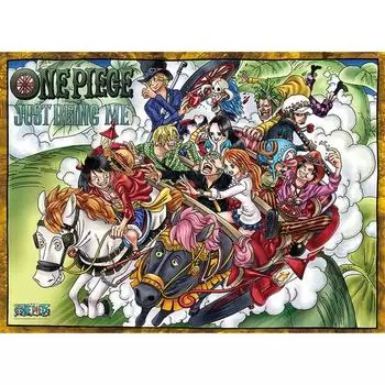 One Piece New Adventure Jigsaw Puzzle HS500-380, разные цвета, 500 деталей Пазл, Детские игры, Развивающие игрушки