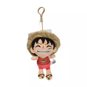 One Piece Оригинальная плюшевая подвеска кукла Луффи игрушка Тони аниме брелок мягкий рюкзак украшения игрушка 12 см красный