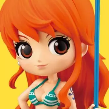 One Piece Q Posket Nami & Boa Hancock Специальный цвет A. Нами, корейская популярная бандай