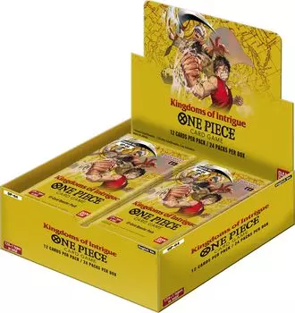 One Piece TCG: Коробка-бустер Kingdoms of Intrigue