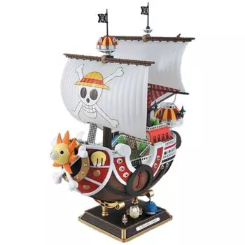 One Piece Thousand Sunny New World, версия. (Из телевизионного мультфильма ONE PIECE) Пластиковая модель с цветовой маркировкой.