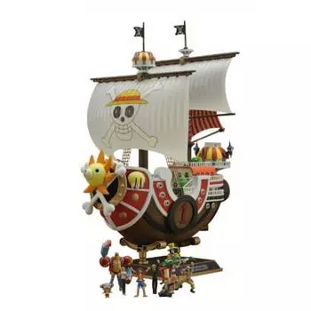 One Piece Thousand Sunny New World, версия. (Из телевизионного мультфильма ONE PIECE) Пластиковая модель с цветовой маркировкой.