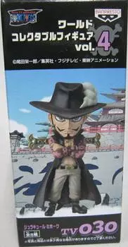 ONE PIECE Тип сборки Коллекционная фигурка World vol.4 TV030 Dracule Mihawk, один предмет