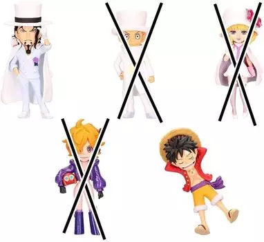 One Piece World Collectible Figure New Chapter Set of 2 Egghead