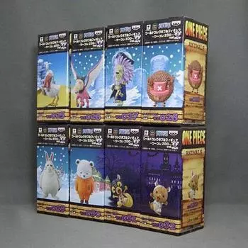 One Piece World Collectible Figures Complete set of 8 ~Warcole ZOO~ vol.4