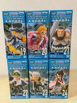 One Piece World Коллекционная фигурка WT100 Памяти Эйитиро Оды Новая иллюстрация Великого Пирата Сотня Просмотров 4 Все 6 Типов Набор Banpresto