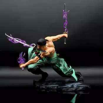 One Piece Zoro Three Thousand Worlds Three Swords Аниме Фигурка Модель Орнамент